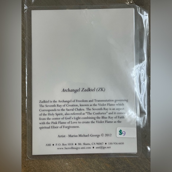 Angel Altar Cards - Laminated New - Picture 3 of 13